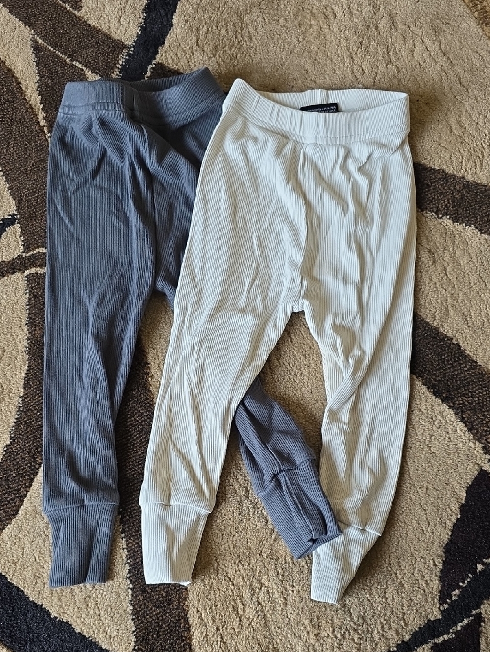 Little Bipsy 2 Pack Unisex Kids Ribbed Joggers - 12-18 Months